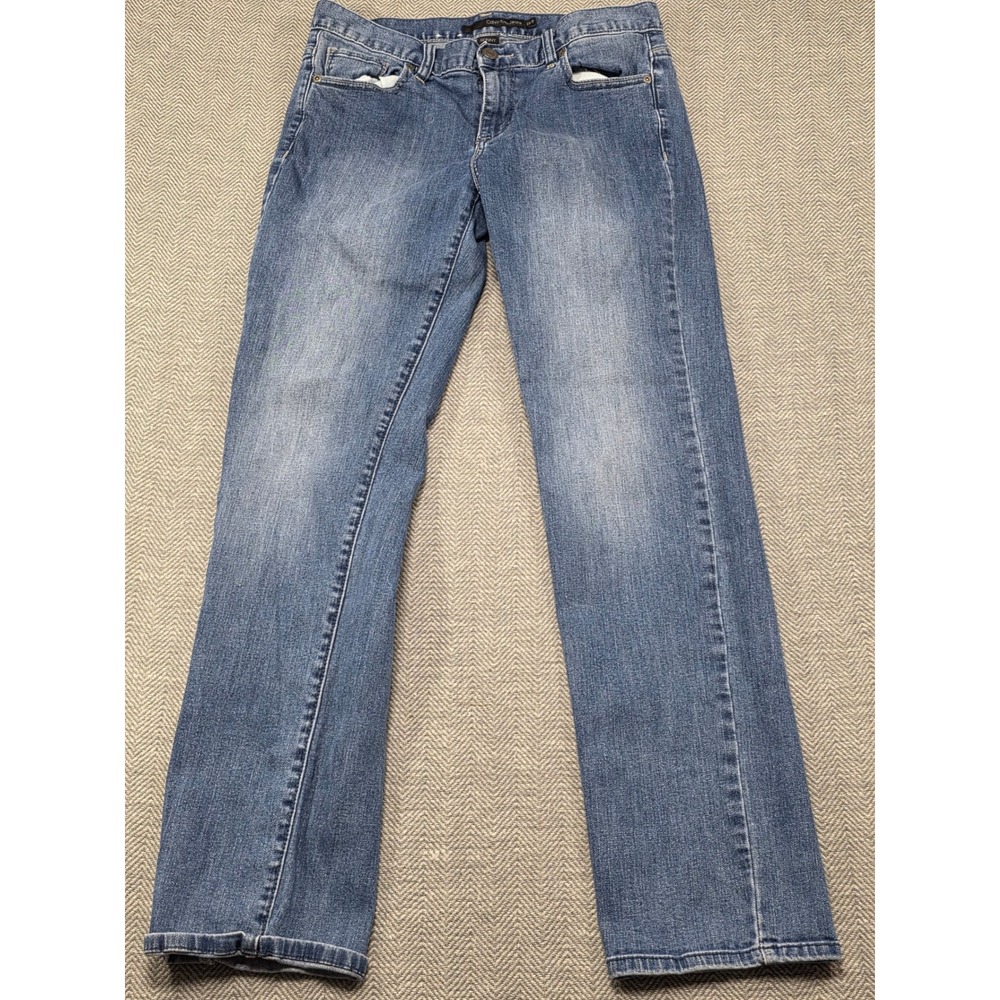 Calvin Klein Jeans Womens Skinny Blue Wash Denim Pants Size 29x8